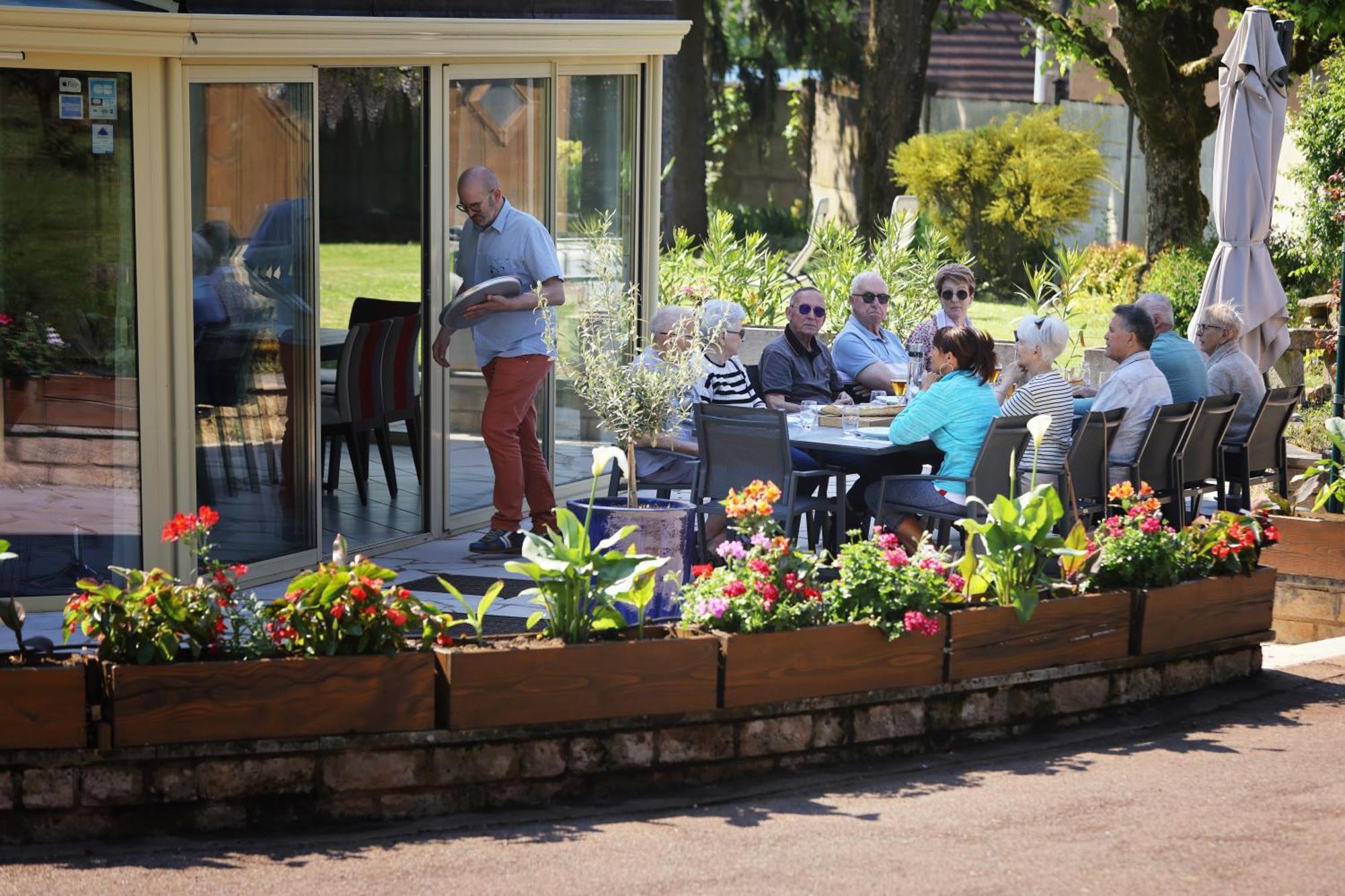 Au Bon Vivant Dampierre-sur-Salon Esterno foto